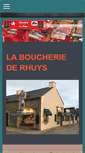 Mobile Screenshot of boucheriederhuys.com